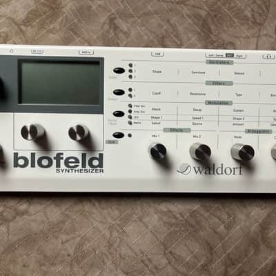 Waldorf Blofeld Desktop Synthesizer 2007 - Present - White
