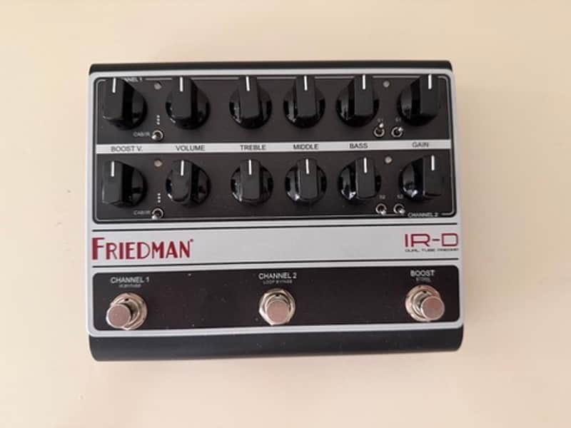 Friedman IR-D Dual Tube Preamp 2024 - Present - Black / Silver - FREE SHIPPING image 1