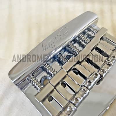 Genuine Hardtail Bridge guitar Sterling by Music Man Valentine JV60 Complete set kits (rare items) image 5