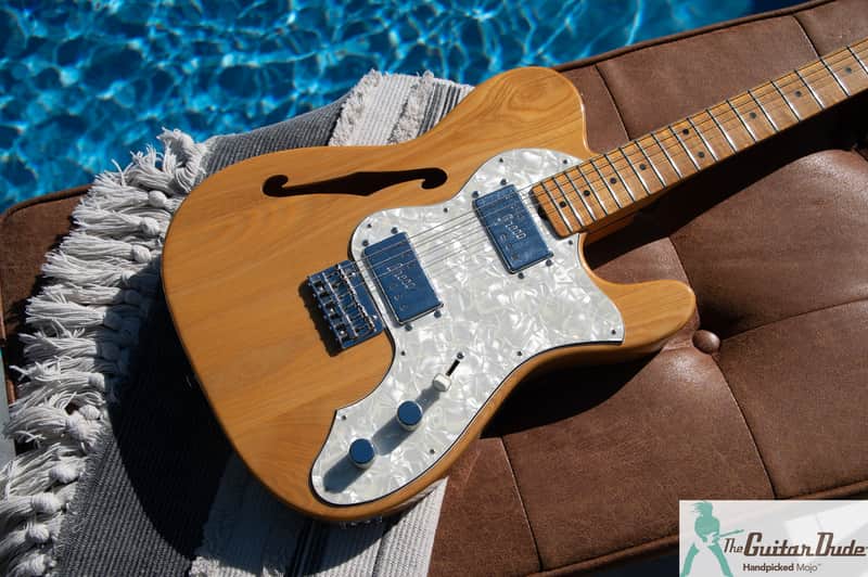 1973 Greco Telecaster Thinline Clone TE-450 - Japanese Ash Body