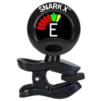 Snark SN-X RE Chromatic Rechargeable Clip On Tuner for Guitar, Bass, and Violin image 1