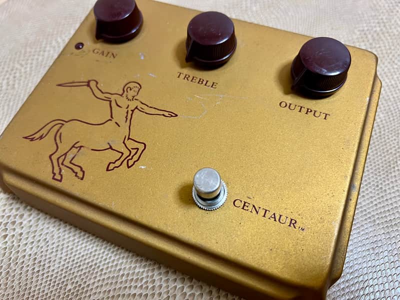 Klon Centaur Gold Horsie Long Tail "Fax Only" Serial #5xx image 1