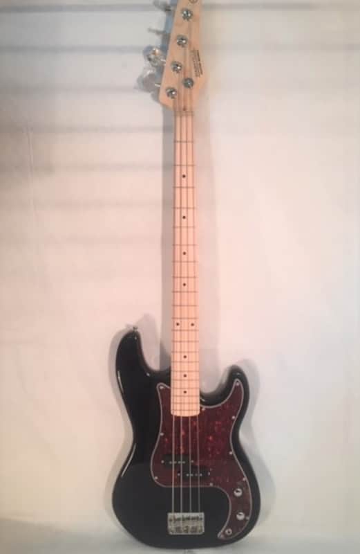 Nashville Guitar Works P Bass-Split P Pickup-Black-NEW-Shop Setup Included! image 1