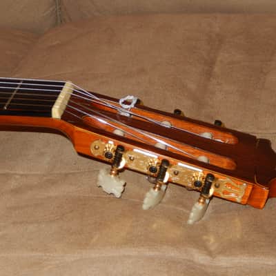 HAND MADE IN JAPAN 1974 EL DEGAS ED250 SUPER SOUNDING VINTAGE CLASSICAL GUITAR image 4