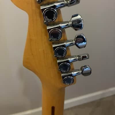 Squier MIJ Stratocaster  1987 - Black with HSC image 9