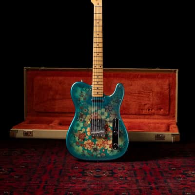2012 Fender TL69-SPL JBL, 30th Anniversary, '69 Telecaster, Japanese Blue Floral Paisley image 2