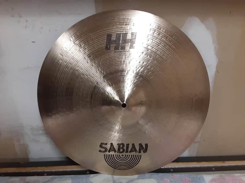 Sabian 20" HH Hand Hammered Medium Ride Cymbal 1992 - 2007 - Natural image 1