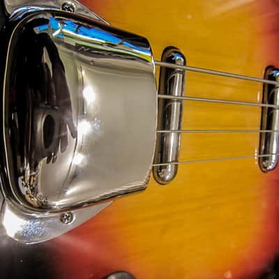 1960s Dynelectron Long Horn Bass image 11