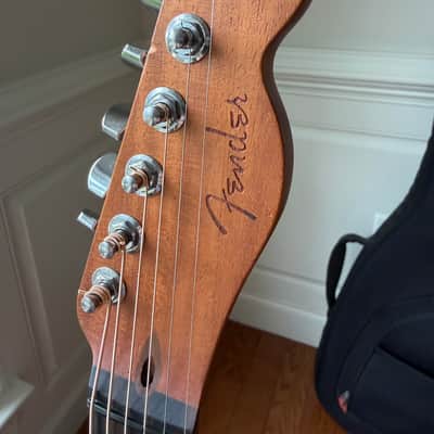 2019 Fender American Acoustasonic Telecaster - Black image 8