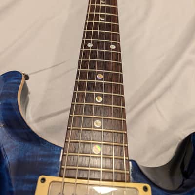 PRS Custom 22 2008 - Whale Blue 10 Top image 10