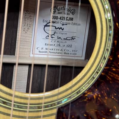 Martin Limited Edition Eric Clapton Signature 000-42ECJM 2011 image 21