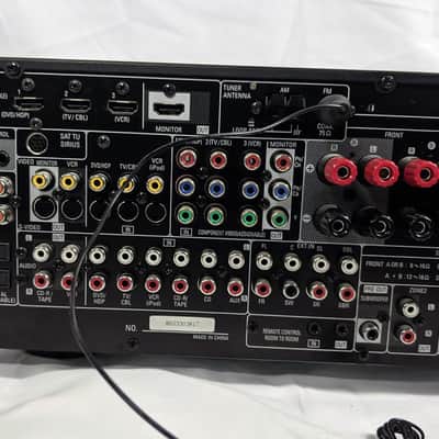 Denon AVR-1709 7.1-Channel Multi-Zone Home Theater Receiver w/ Remotes image 9