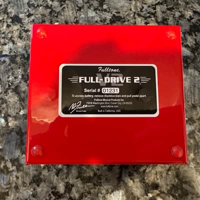 2019 Fulltone Full-Drive 2 V.2 Overdrive pedal, two drive stages, multiple modes image 11