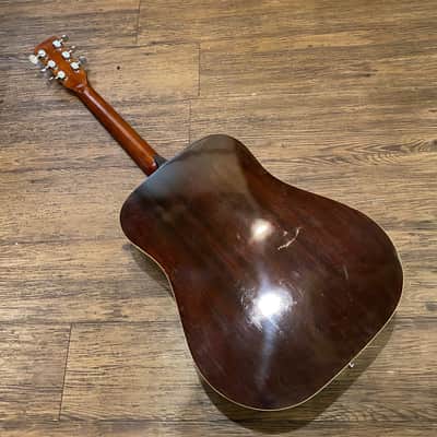 Yamaki Deluxe Folk No.115 1972 Acoustic Guitar Japan Vintage