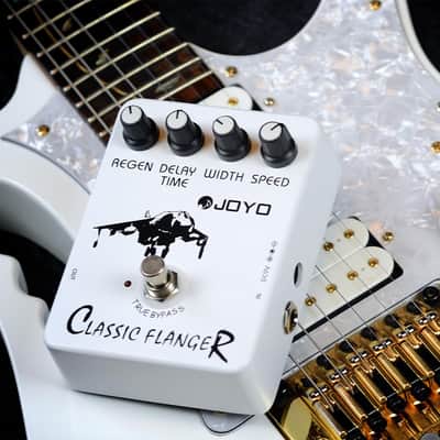 Joyo JF-07 Classic Flanger Guitar Pedal, BBD Circuit with Metallic Flange & Chorus-Vibrato Tones for Electric Guitar, True Bypass (Price includes the import duty for US buyer) image 8