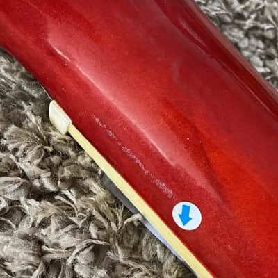 38 Inch Red Burst Acoustic Guitar, Plywood Top Body, Mahogany Neck image 16