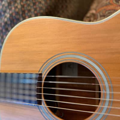 Takamine PT-408 (1991) solid cedar top image 5