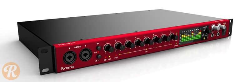Focusrite Clarett 8Pre Thunderbolt Audio Interface | Reverb