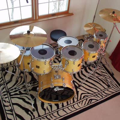 1980 Gretsch Natural Maple Recording Kit image 1