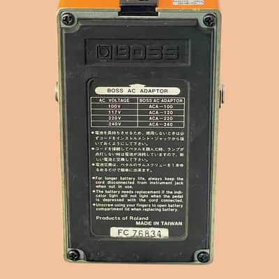 Boss DS-1 Distortion (Black Label) 1991 s/n FC76834 image 9