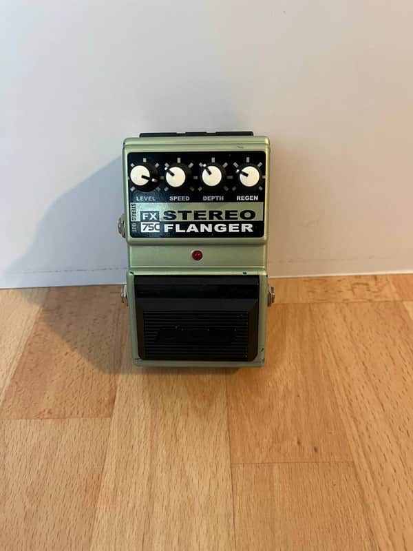 DOD FX75C Stereo Flanger 1990s - Green image 1