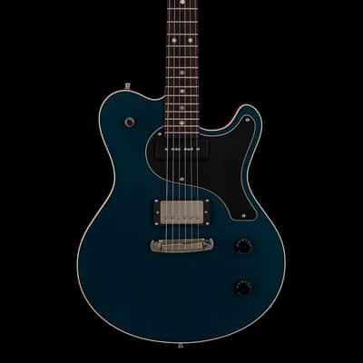 Nik Huber Guitars Krautster III - Worn Petrol Blue #65367 image 3
