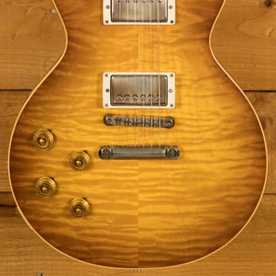 Gibson Custom 1959 Les Paul Standard | Golden Poppy Burst - VOS *Left Handed* image 3