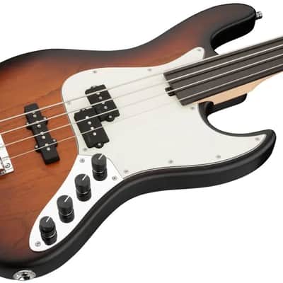 Sadowsky MetroLine 21-Fret Vintage P/J Bass-Swamp Ash Body-4 String-Almond Sunburst Transparent Satin-Fretless image 1