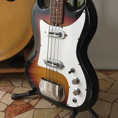Rom Vintage Made in Italy sg bass sunburst image 1