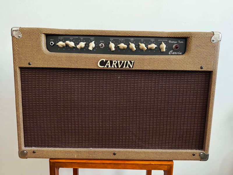 Carvin BelAir 212 Vintage Tube Series 50-Watt 2x12" Guitar Combo 1995 - 2017 - Brown image 1