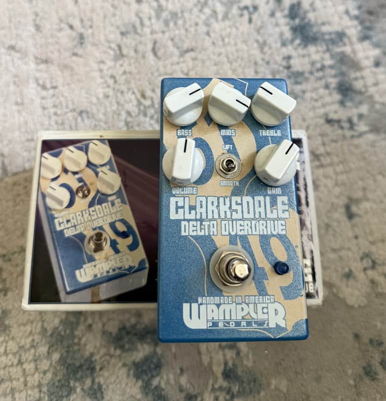 Wampler Clarksdale Delta Overdrive 2010s - Blue/Cream image 1