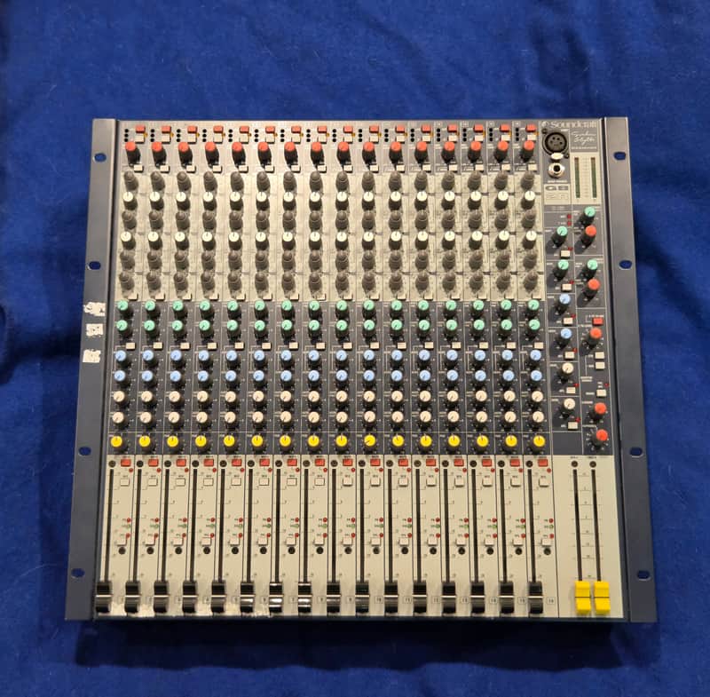 Soundcraft GB2R 16-Channel Rackmount Mixer 2010s - Blue image 1