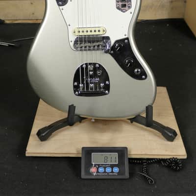 Fender Custom Shop '63 Jaguar Electric Guitar Aged Inca Silver w/ Case image 11