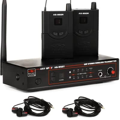 Galaxy Audio Galaxy 950 Series WPM Twin PK W/EB4 image 1