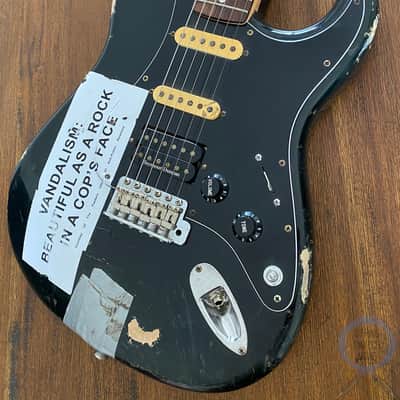 Fender “VANDALISM” Stratocaster, Kurt Cobain, Nirvana, Custom Made Modified image 1