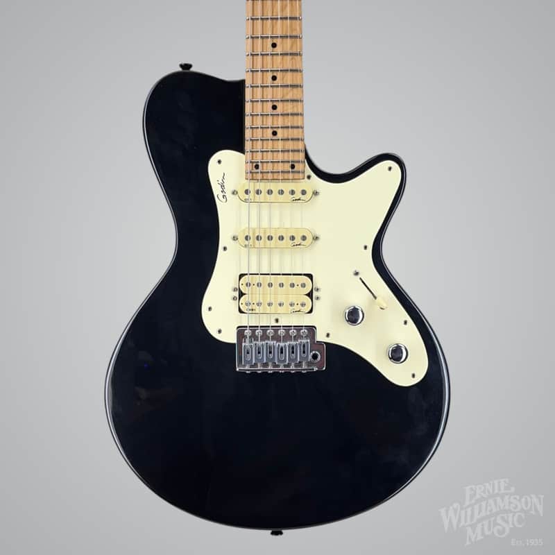 Godin SD24 Model Electric Guitar - 24 Frets, Black, 8 lbs | Reverb