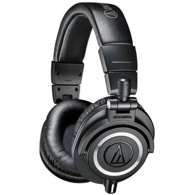 Audio Technica ATH-M50xWH | Closed Back Dynamic Monitor Headphone BLACK OR WHITE image 2