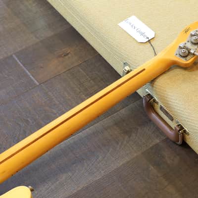 Unplayed! 2021 Fender Limited Edition Custom Shop 1951 Reissue Precision Bass Relic Aged Nocaster Blonde + COA OHSC image 15