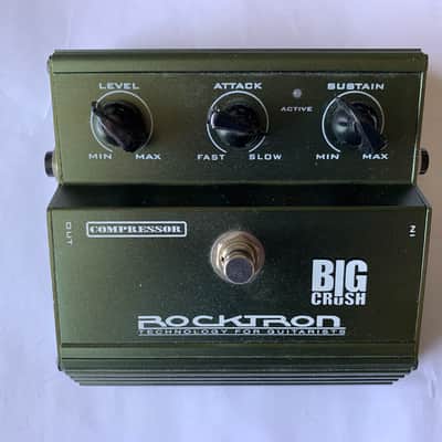Rocktron Big Crush Compressor Pedal 2008 - Green image 2
