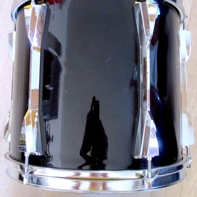 12" x 11" Tama Granstar Tom Drum, Jet Black Wrap - Vintage image 6