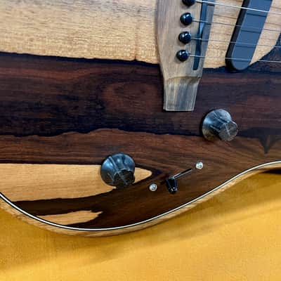Fender Limited Edition American Acoustasonic Stratocaster 2020 - Exotic Ziricote image 5
