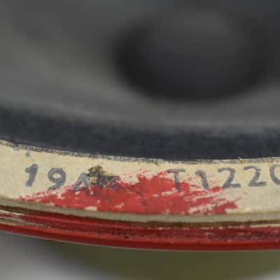Ultra rare pair of 20w G12M Celestion Pre Rola Greenbacks 1966 T1220 Pulsonic cone H1777/003 image 11