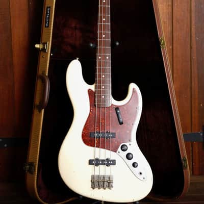 Nash JB-63 Olympic White Bass Guitar image 16