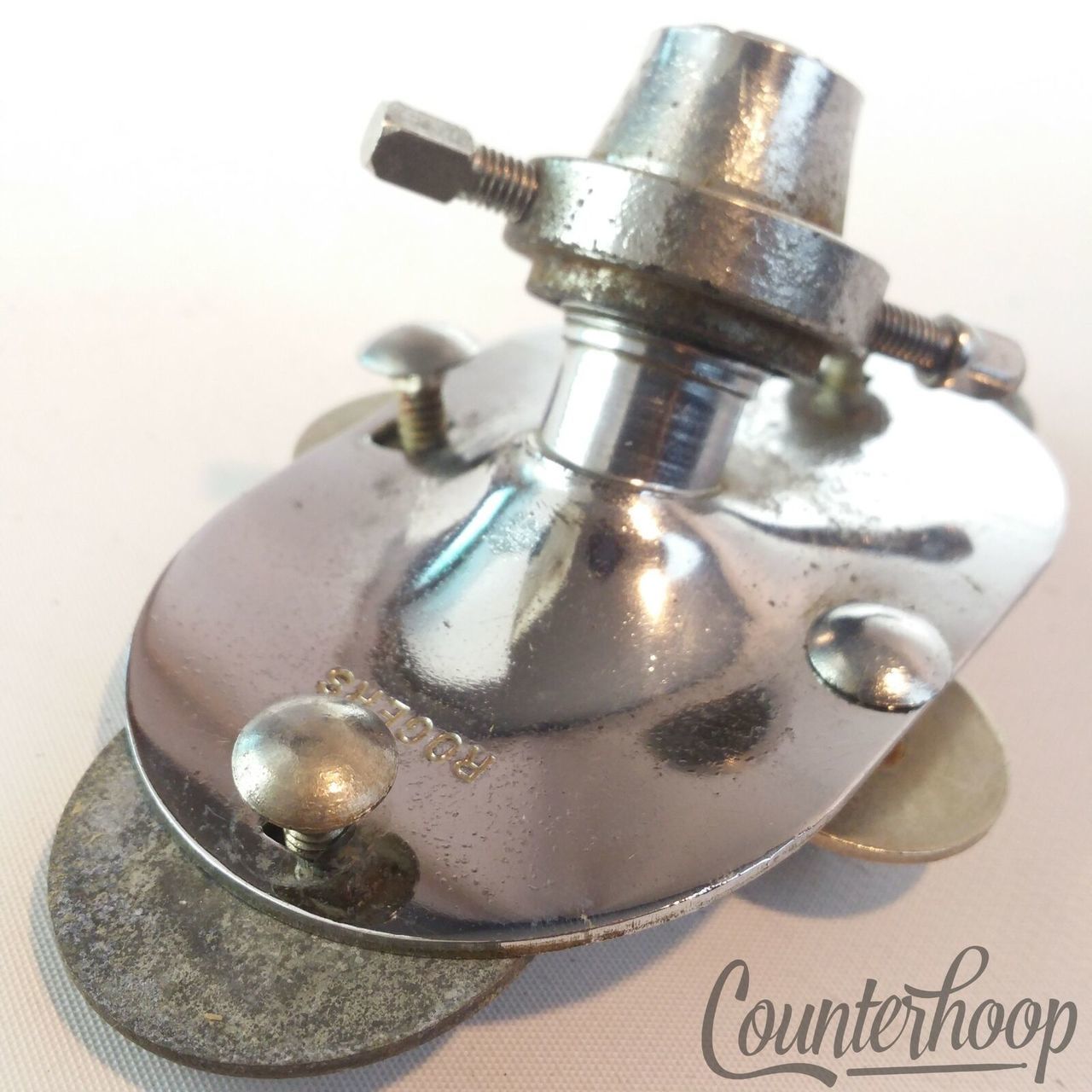 Rogers Swivomatic Bass Tom Drum Arm Receiver/Cymbal/Spur Mount Holiday Cleveland — main photograph