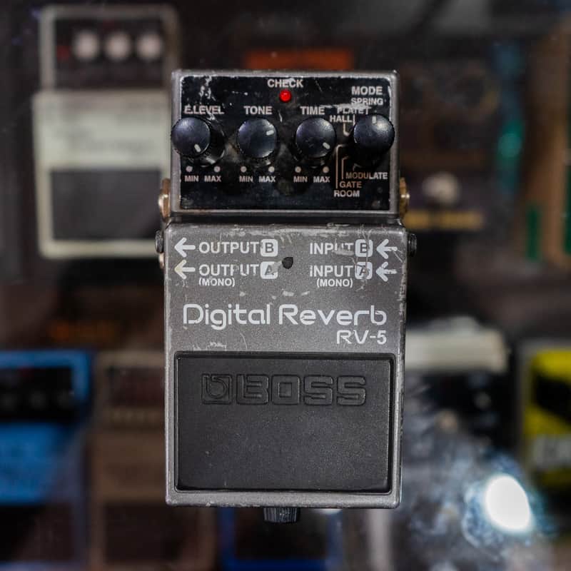 BOSS ボス Digital Reverb RV-5ギターエフェクター RV-5 Digital Reverb（デジタルリバーブ） │ BOSSマニア共和国