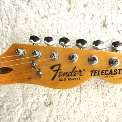 Fender Telecaster Guitar, 1978, Black Finish, Case, Excellent Condition image 3