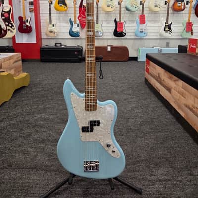 Fender Mark Hoppus Signature Jaguar Bass 2023 Daphne Blue image 1