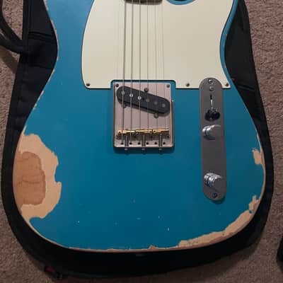 1968 Fender Telecaster Maple Cap Taos Turquoise image 3