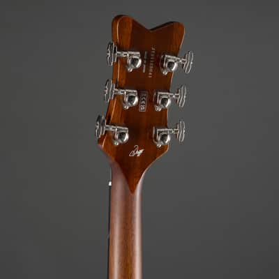 Gretsch G6134TFM-NH Nigel Hendroff Signature Penguin Amber Flame - Custom Electric Guitar image 10