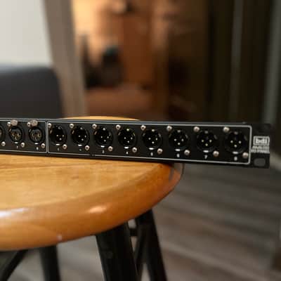 BDI DB25 to XLR Panel 8x In, 8x Out (Similar to Mamba XDB) - Black image 2